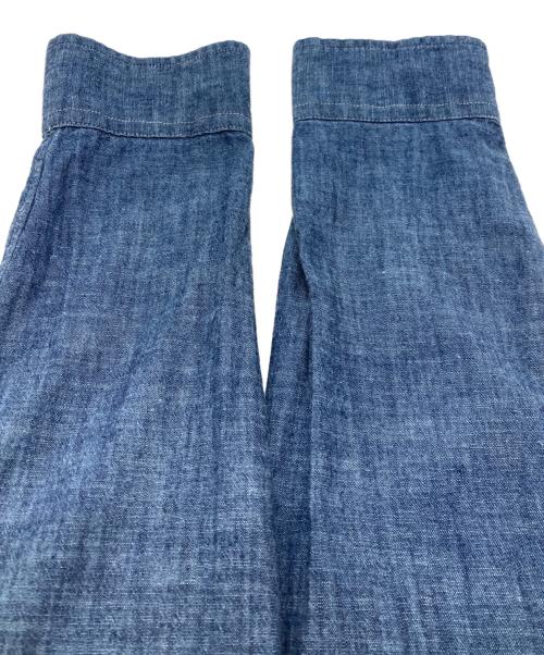 POLO RALPH LAUREN（ポロ・ラルフローレン）POLO RALPH LAUREN (ポロ・ラルフローレン) デニムボタンダウンシャツ ブルー サイズ:Ⅼの古着・服飾アイテム