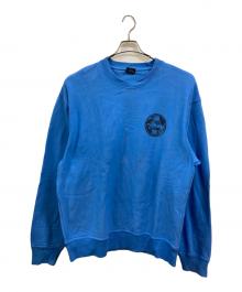 stussy（ステューシー）の古着「8 Ball Crew Pigment Dyed」｜ブルー
