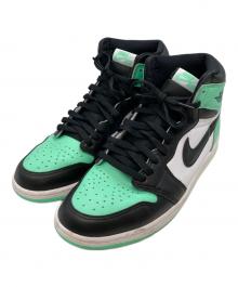 NIKE（ナイキ）の古着「Air Jordan 1 High OG」｜ブラック×グリーン
