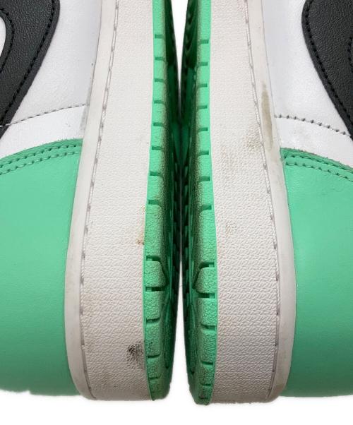NIKE（ナイキ）NIKE (ナイキ) Air Jordan 1 High OG ブラック×グリーン サイズ:29cmの古着・服飾アイテム