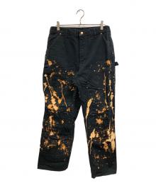 CarHartt（カーハート）の古着「ダブルニーワークパンツ」｜ブラック
