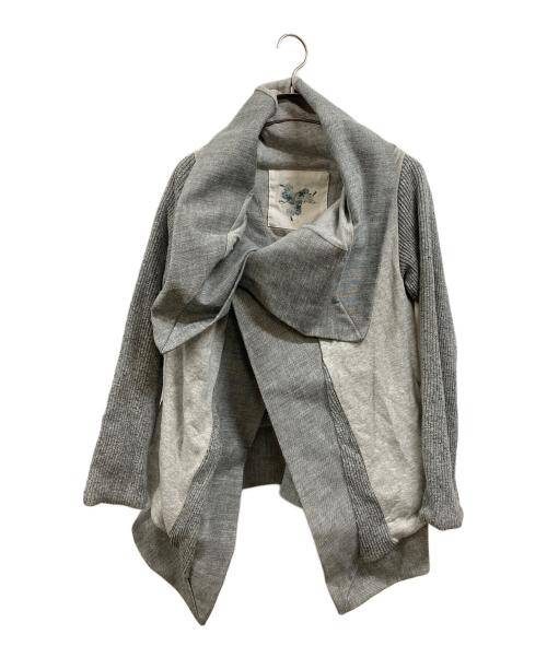 BALMUNG（バルムング）BALMUNG (バルムング) パッチワークジャケット グレー サイズ:表記なしの古着・服飾アイテム