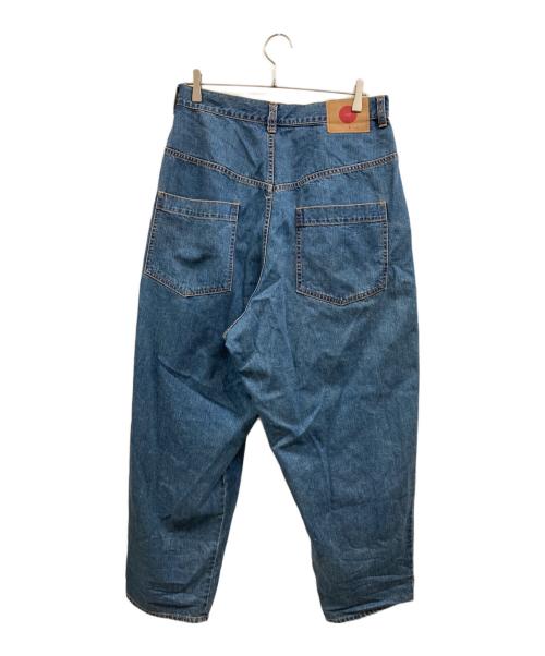 HIRO（ヒロ）HIRO (ヒロ) BONE BAGGY DENIM インディゴ サイズ:Ｍの古着・服飾アイテム
