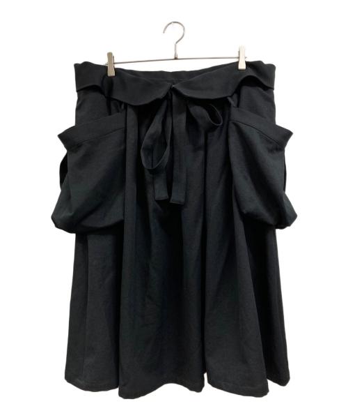 LIMI feu（リミフゥ）LIMI feu (リミフゥ) デザインスカート ブラック サイズ:Sの古着・服飾アイテム