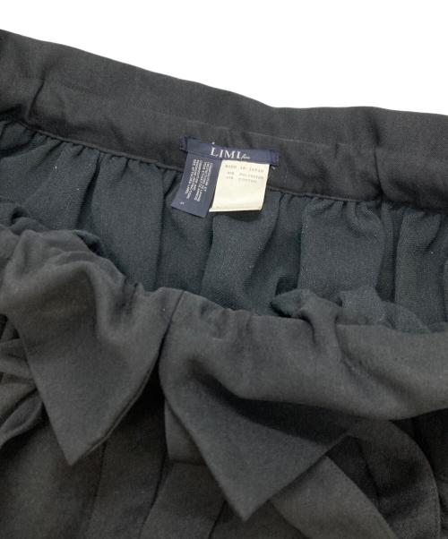 LIMI feu（リミフゥ）LIMI feu (リミフゥ) デザインスカート ブラック サイズ:Sの古着・服飾アイテム