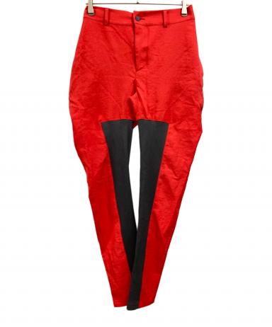 中古・古着通販】LIMI feu (リミフゥ) パンツ レッド サイズ:M