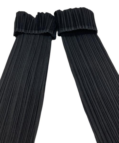 PLEATS PLEASE（プリーツプリーズ）PLEATS PLEASE (プリーツプリーズ) 長袖プリーツシャツ ブラック サイズ:3の古着・服飾アイテム