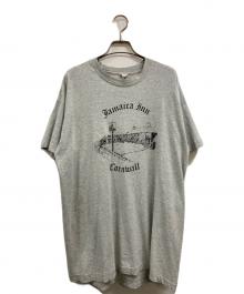JERZEES（ジャージーズ）の古着「プリントTシャツ」｜グレー
