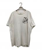 DELTAデルタ）の古着「Jesus Message Print T-Shirt」｜ホワイト