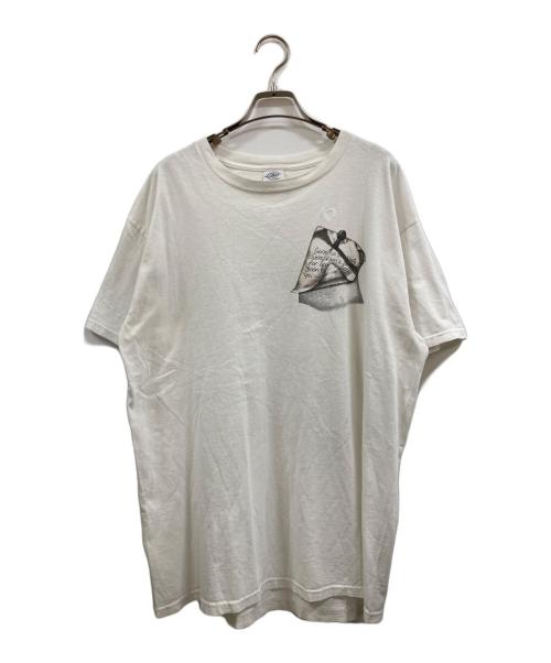 DELTA（デルタ）DELTA (デルタ) Jesus Message Print T-Shirt ホワイト サイズ:Ⅼの古着・服飾アイテム