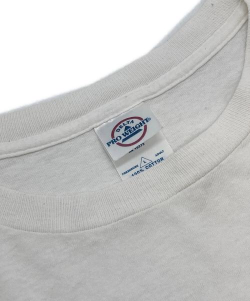 DELTA（デルタ）DELTA (デルタ) Jesus Message Print T-Shirt ホワイト サイズ:Ⅼの古着・服飾アイテム