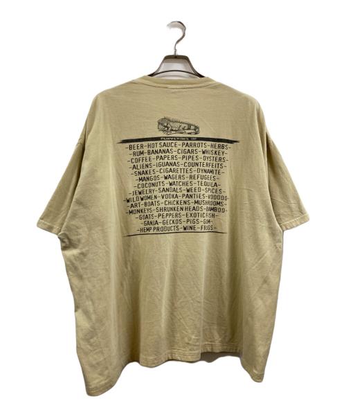 anvil（アンヴィル）anvil (アンヴィル) プリントTシャツ ベージュ サイズ:XLの古着・服飾アイテム