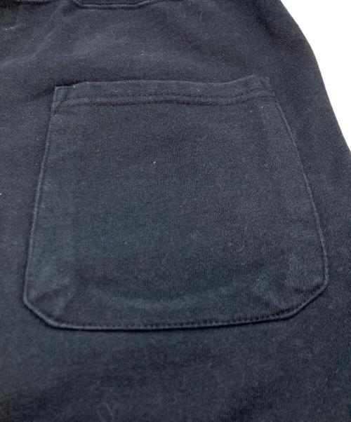 A BATHING APE（アベイシングエイプ）A BATHING APE (アベイシングエイプ) スウェットハーフパンツ ブラック サイズ:Lの古着・服飾アイテム