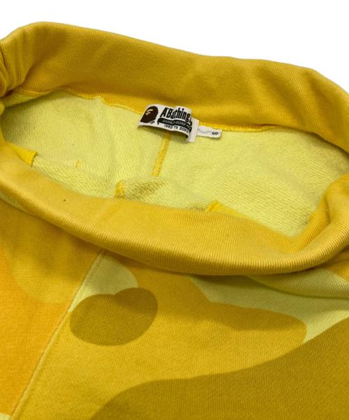 A BATHING APE（アベイシングエイプ）A BATHING APE (アベイシングエイプ) パンツ イエロー サイズ:Sの古着・服飾アイテム