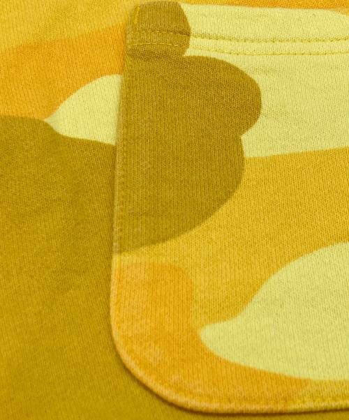 A BATHING APE（アベイシングエイプ）A BATHING APE (アベイシングエイプ) パンツ イエロー サイズ:Sの古着・服飾アイテム