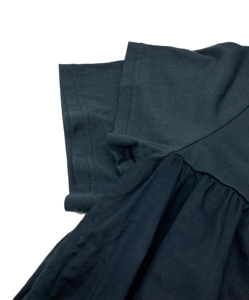 BLUE LABEL CRESTBRIDGE（ブルーレーベルクレストブリッジ）BLUE LABEL CRESTBRIDGE (ブルーレーベルクレストブリッジ) ブラウス ネイビー サイズ:Ｍの古着・服飾アイテム