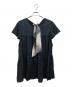 BLUE LABEL CRESTBRIDGE (ブルーレーベルクレストブリッジ) ブラウス ネイビー サイズ:Ｍ：6000円