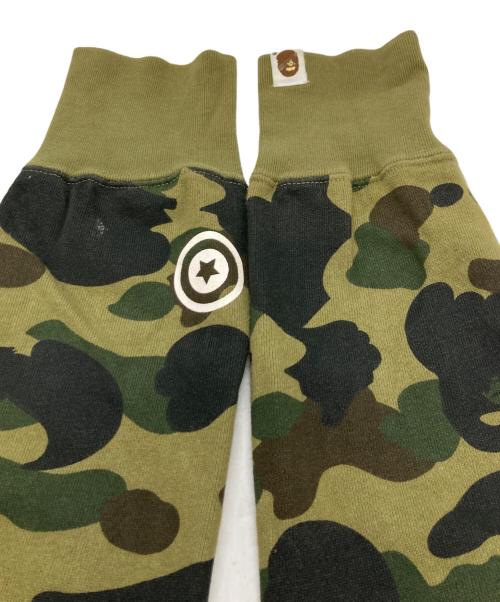 A BATHING APE（アベイシングエイプ）A BATHING APE (アベイシングエイプ) ABC CAMO 2ND APE FULL ZIP HOODIE ブラウン サイズ:Sの古着・服飾アイテム
