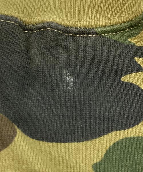 A BATHING APE（アベイシングエイプ）A BATHING APE (アベイシングエイプ) ABC CAMO 2ND APE FULL ZIP HOODIE ブラウン サイズ:Sの古着・服飾アイテム