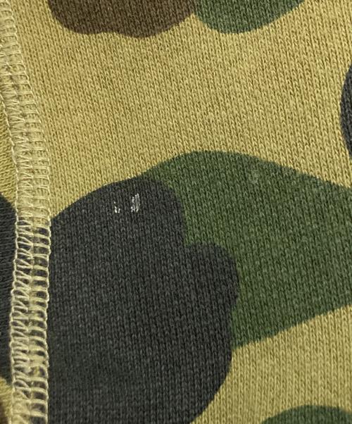 A BATHING APE（アベイシングエイプ）A BATHING APE (アベイシングエイプ) ABC CAMO 2ND APE FULL ZIP HOODIE ブラウン サイズ:Sの古着・服飾アイテム