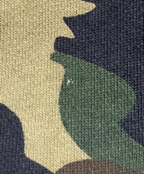 A BATHING APE（アベイシングエイプ）A BATHING APE (アベイシングエイプ) ABC CAMO 2ND APE FULL ZIP HOODIE ブラウン サイズ:Sの古着・服飾アイテム
