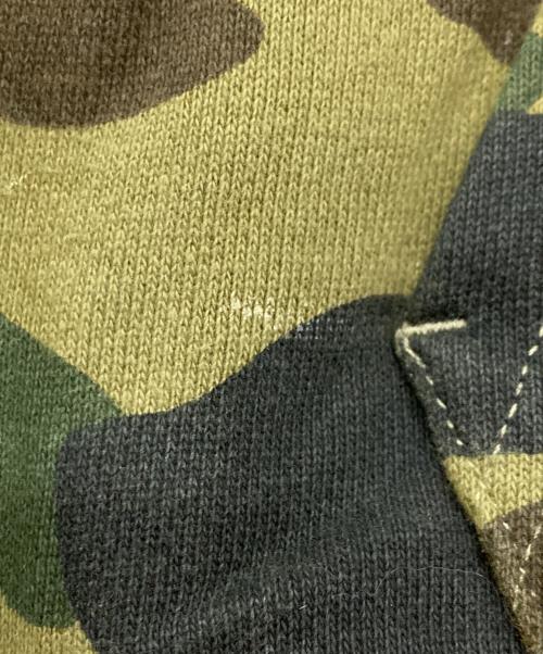 A BATHING APE（アベイシングエイプ）A BATHING APE (アベイシングエイプ) ABC CAMO 2ND APE FULL ZIP HOODIE ブラウン サイズ:Sの古着・服飾アイテム
