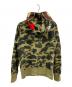 A BATHING APE (アベイシングエイプ) ABC CAMO 2ND APE FULL ZIP HOODIE ブラウン サイズ:S：25000円