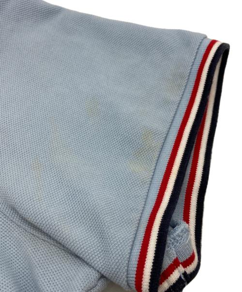 MONCLER（モンクレール）MONCLER (モンクレール) MAGLIA POLO MANICA CORTA ブルー サイズ:Ｓの古着・服飾アイテム