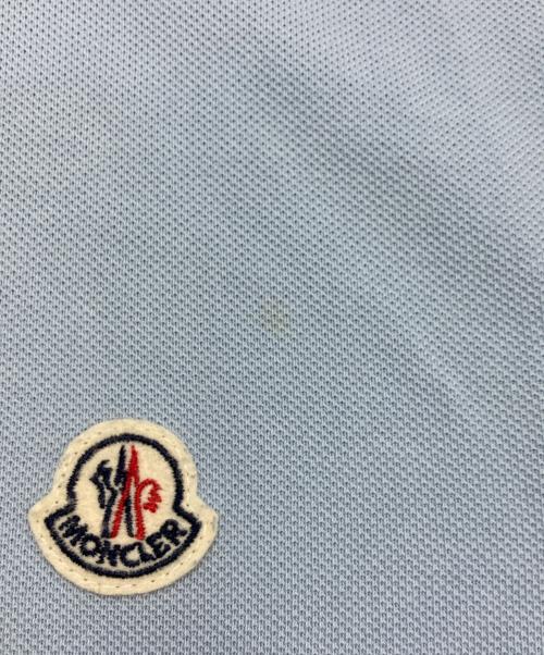 MONCLER（モンクレール）MONCLER (モンクレール) MAGLIA POLO MANICA CORTA ブルー サイズ:Ｓの古着・服飾アイテム
