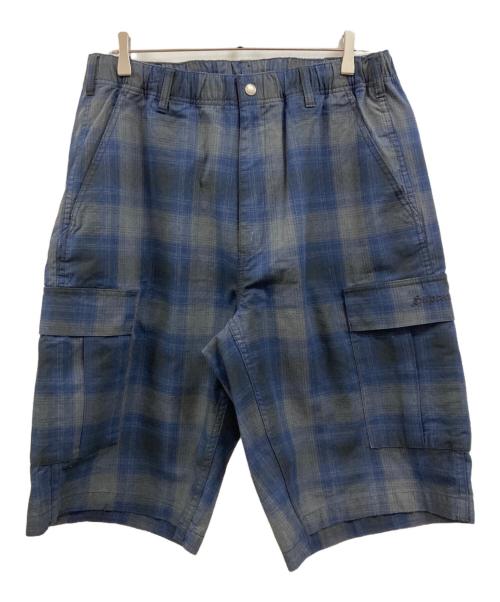 SUPREME（シュプリーム）Supreme (シュプリーム) Shadow Plaid Cargo Short グリーン サイズ:Ⅼの古着・服飾アイテム