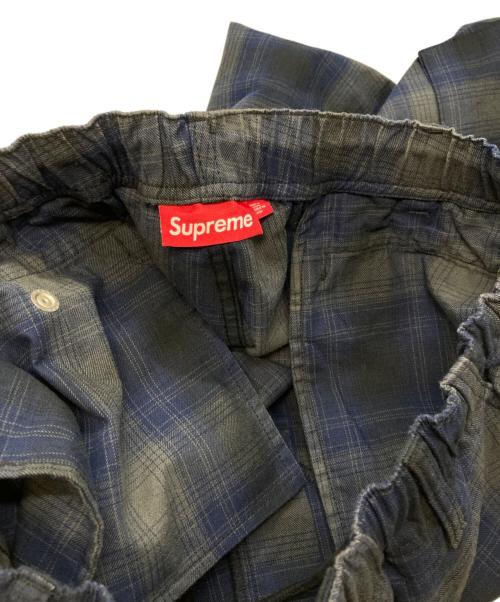 SUPREME（シュプリーム）Supreme (シュプリーム) Shadow Plaid Cargo Short グリーン サイズ:Ⅼの古着・服飾アイテム