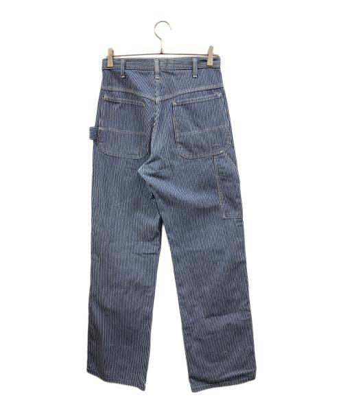 Pointer（ポインター）Pointer (ポインター) ヒッコリーパンツ ブルー サイズ:W30（実寸76ｃｍ）の古着・服飾アイテム