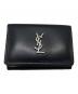 Saint Laurent Paris（サンローランパリ）の古着「MONOGRAM TINY WALLET」｜ブラック