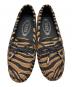 中古・古着 TOD'S (トッズ) ドライビングシューズ ブラウン×ブラック サイズ:22.5cm：12000円