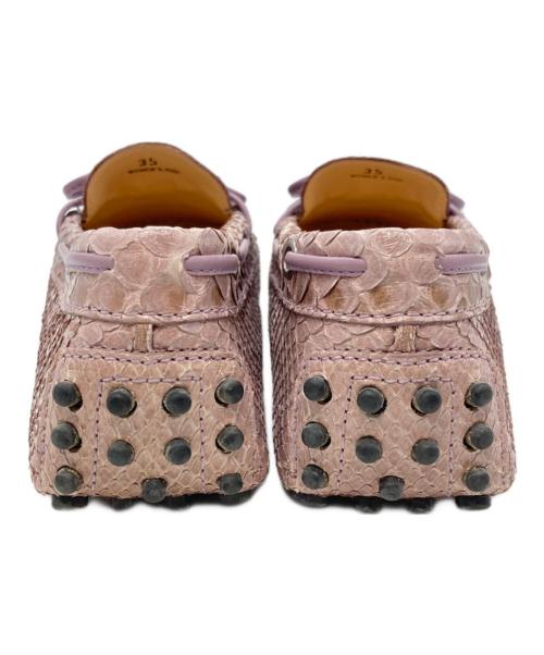 TOD'S（トッズ）TOD'S (トッズ) ドライビングシューズ ピンク サイズ:22.5cmの古着・服飾アイテム