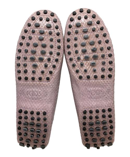 TOD'S（トッズ）TOD'S (トッズ) ドライビングシューズ ピンク サイズ:22.5cmの古着・服飾アイテム