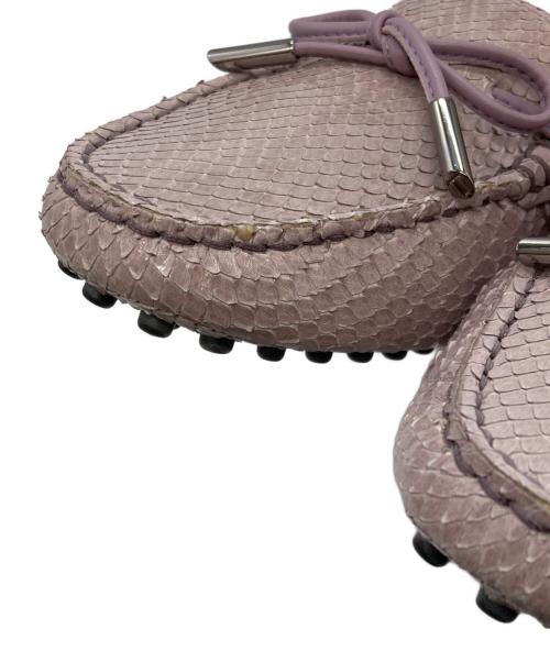 TOD'S（トッズ）TOD'S (トッズ) ドライビングシューズ ピンク サイズ:22.5cmの古着・服飾アイテム