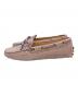 TOD'S (トッズ) ドライビングシューズ ピンク サイズ:22.5cm：4000円