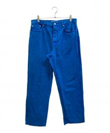 stussy（ステューシー）の古着「OVERDYED BIG OL JEAN」｜ブルー
