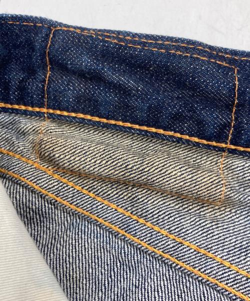 EVISU（エヴィス）EVISU (エヴィス) 両面カモメプリントデニムパンツ ブルー サイズ:83.5cm (W33)の古着・服飾アイテム
