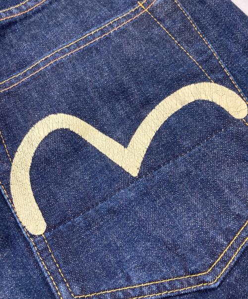 EVISU（エヴィス）EVISU (エヴィス) 両面カモメプリントデニムパンツ ブルー サイズ:83.5cm (W33)の古着・服飾アイテム