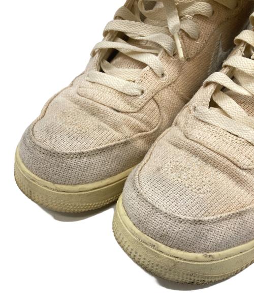 NIKE（ナイキ）NIKE (ナイキ) stussy (ステューシー) Air Force 1 Mid Fossil Stone ベージュ サイズ:27㎝の古着・服飾アイテム