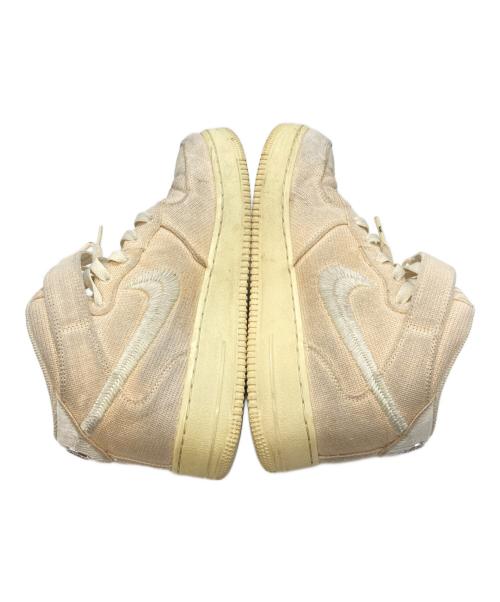 NIKE（ナイキ）NIKE (ナイキ) stussy (ステューシー) Air Force 1 Mid Fossil Stone ベージュ サイズ:27㎝の古着・服飾アイテム