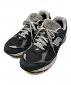 NEW BALANCEニューバランス）の古着「ローカットスニーカー」｜ネイビー