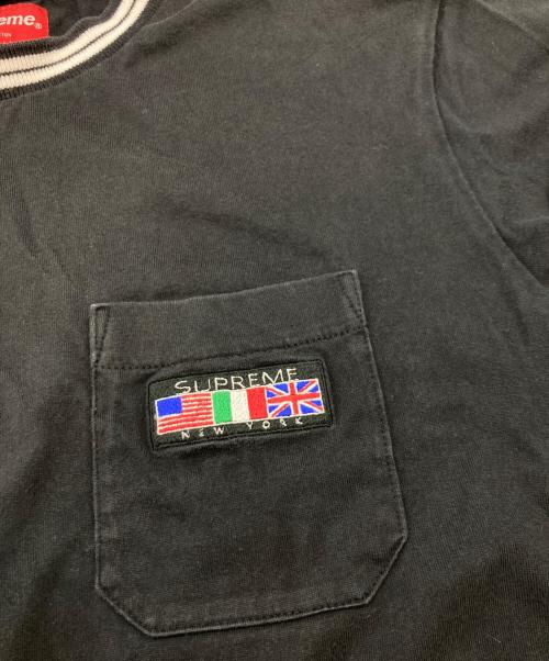 SUPREME（シュプリーム）Supreme (シュプリーム) L/S Pocket Tee ブラック サイズ:Mの古着・服飾アイテム