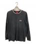 Supreme（シュプリーム）の古着「L/S Pocket Tee」｜ブラック