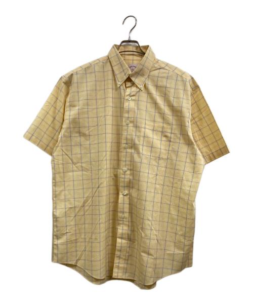 BROOKS BROTHERS（ブルックスブラザーズ）BROOKS BROTHERS (ブルックスブラザーズ) ボタンダウンシャツ イエロー サイズ:Ⅼの古着・服飾アイテム
