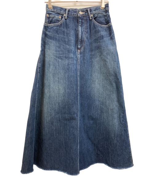 Graphpaper（グラフペーパー）Graphpaper (グラフペーパー) Selvage Denim Skirt インディゴ サイズ:00の古着・服飾アイテム