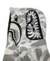 中古・古着 A BATHING APE (アベイシングエイプ) NEIGHBORHOOD (ネイバーフッド) CAMO SHARK ZIP HOODE ブラック×ホワイト サイズ:S：30000円