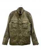 DIESELディーゼル）の古着「ウォッシュド加工ジャケット」｜グリーン